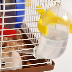 Hamster Water Bottle Leak-proof Vacuum Small Animal Pet Hamster Drinking Water Dispenser Feeder Bottles Watering Pet Supplies