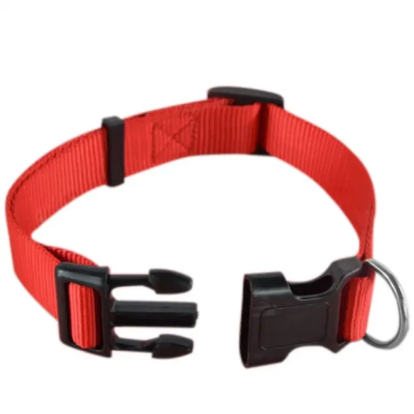 Adjustable Dog Puppy Cat Pet Safety Nylon Necklace Breakaway Quick Release Buckle Neck Collar Dog Supplies - Image 6
