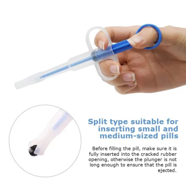 Pet Feeding Syringe Pet Drug Tablet Pusher Cats Dogs Medicine Water Syringes Feeder Supplies Can Clip Pills Cats Dogs Pet Feeder - Image 6