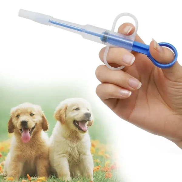 Pet Feeding Syringe Pet Drug Tablet Pusher Cats Dogs Medicine Water Syringes Feeder Supplies Can Clip Pills Cats Dogs Pet Feeder - Image 2