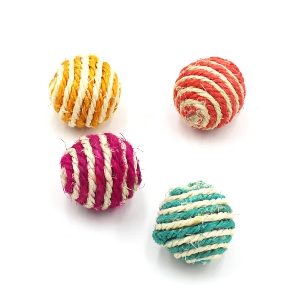 Cat Toys Sword Hemp Ball Scratch-resistant Toys Bite-resistant Bite-relieving Boredom Cat Ball Cat Toys Pet Supplies - Image 4