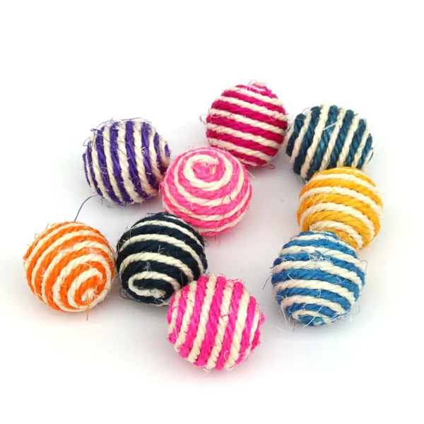 Cat Toys Sword Hemp Ball Scratch-resistant Toys Bite-resistant Bite-relieving Boredom Cat Ball Cat Toys Pet Supplies